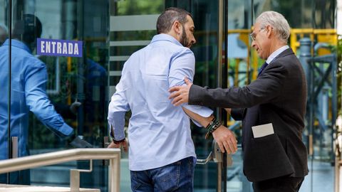Aldama, antes de entrar en la vista final del caso mascarillas