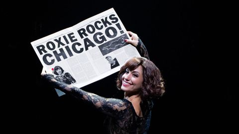 Silvia lvarez como Roxie Hart en el musical Chicago