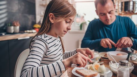 El día del examen, levántate con tiempo para desayunar tranquilo