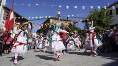 Danzantes de O Cristal, en Vilanova dos Infantes