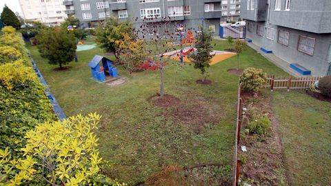 Jardn de una escuela infantil