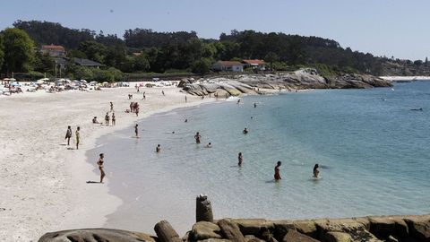 Playa de Mendua, Cangas