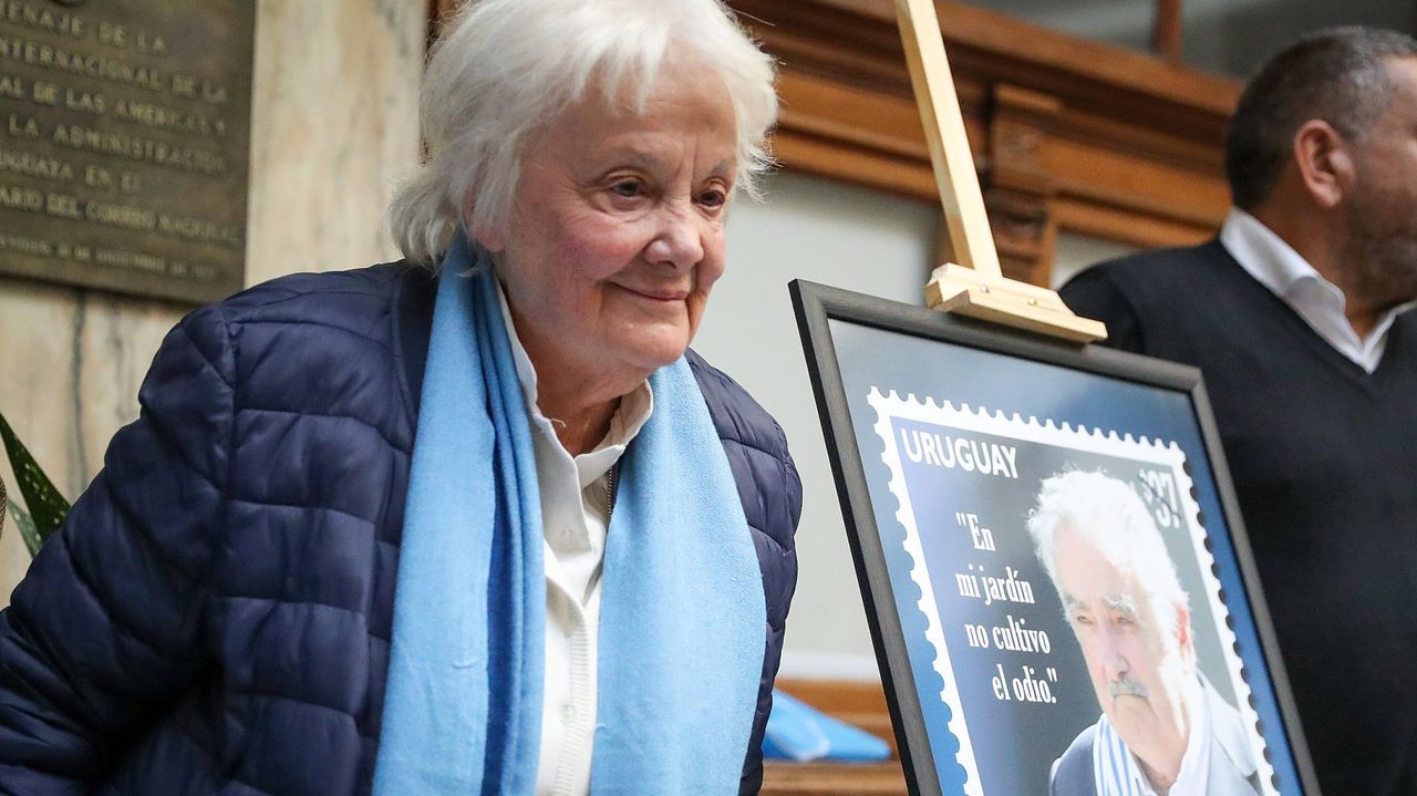 Lucía Topolansky participará por videoconferencia en la inauguración del paseo dedicado a Pepe Mujica en Oleiros