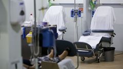Sala de quimioterapia del hospital de d�a de HULA