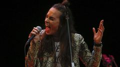 SOPHIE AUSTER EN UN CONCIERTO EN SANTIAGO EN EL A�O 2017 