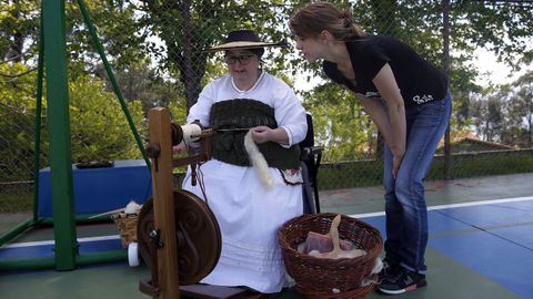 Romara das Letras no colexio de Escarabote