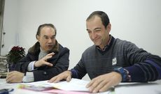 Crespo y Jos� Antonio Rodr�guez analizaron los presupuestos. 