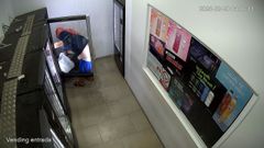 Extracto de un vdeo de las cmaras de seguridad del negocio.