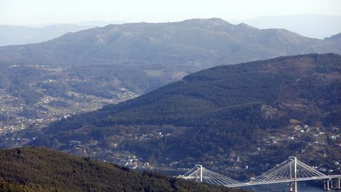 Al fondo el monte Galleiro