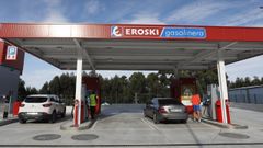 Gasolinera Eroski en Burela