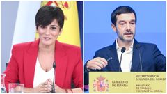 Isabel Rodr�guez, ministra de Vivienda y Agenda Urbana, y Pablo Bustinduy, ministro de Consumo y Derechos Sociales, dieron�dos ruedas de prensa paralelas para desgranar el contenido de los decretos en una ins�lita situaci�n.