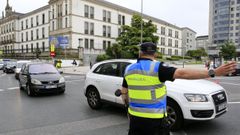 Foto de archivo de un agente de la Polic�a Local de Lugo