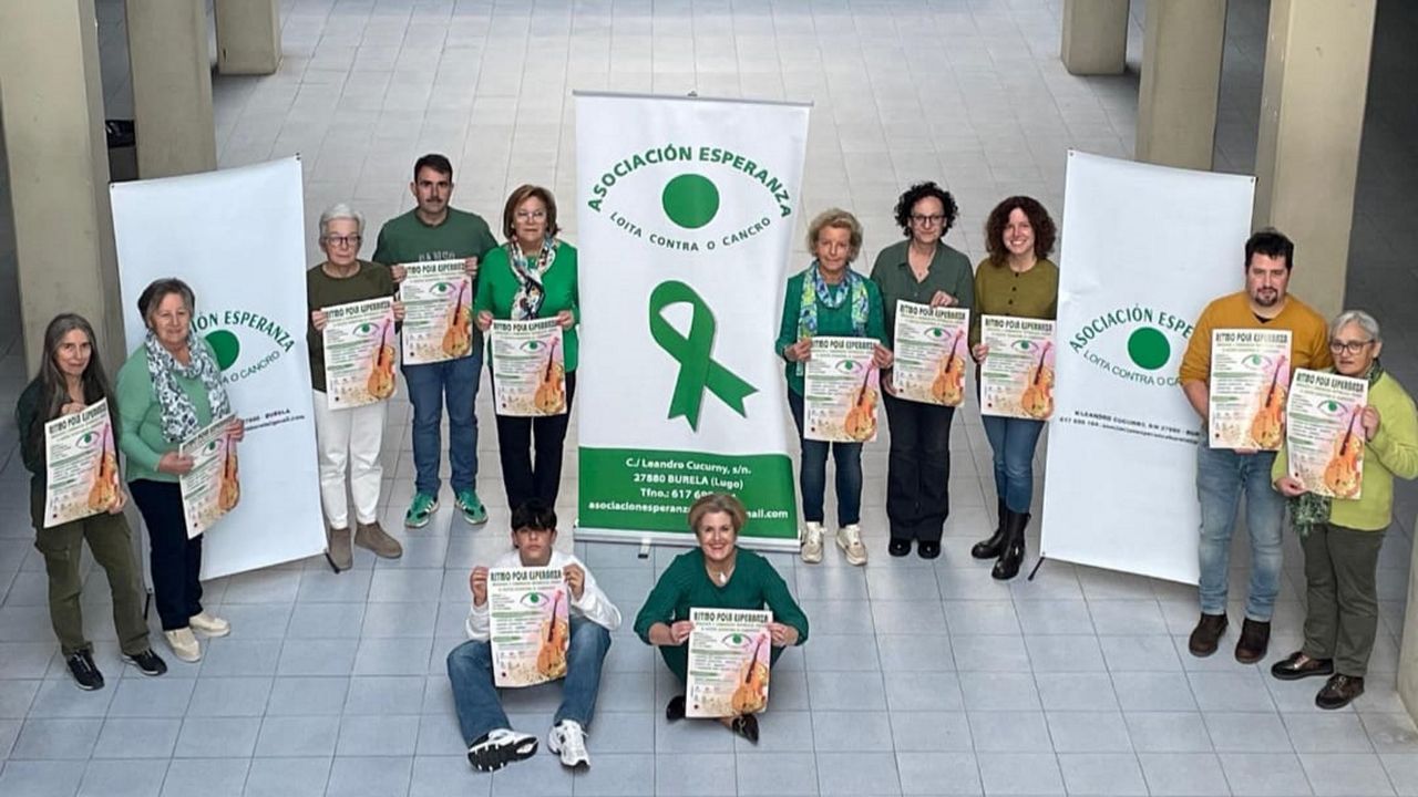 La asociación Esperanza de Burela donó 8.500 euros para luchar contra el cáncer y ya alcanzó los 656 socios