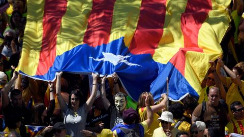 Manifestacin en Barcelona