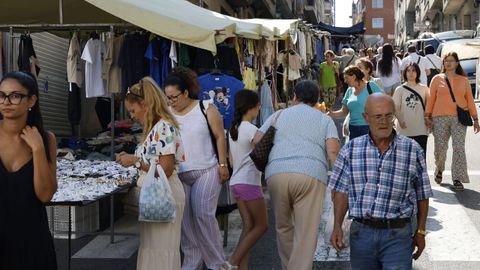 Las ferias en Ourense.La feria del da 16 en O Carballio, su tradicional cita mensual