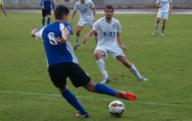 El partido de ida que se jug� en el campo de A Pinguela termin� con incidentes. 