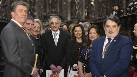 Los representantes de las antiguas capitales del reino