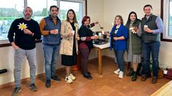 El alcalde de Oroso asisti� el domingo a la chocolatada que abri� las actividades del nuevo colectivo vecinal