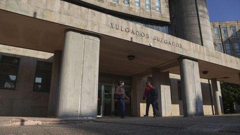 La vista tuvo lugar en los juzgados de Santiago