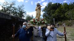 MISA Y PROCESI�N EN HONOR DE LA MERC� EN A POBRA 2021