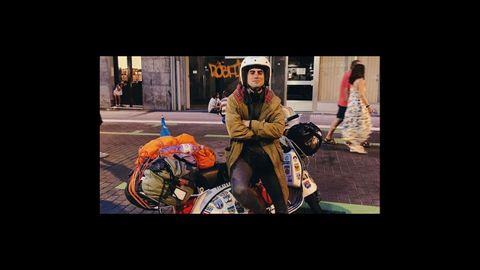 Ceferino recorrer� los m�s de 5.000 kil�metos de ida, y otros tantos de vuelta, desde Lourenz� a Noruega