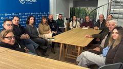 Reuni�n de la gestora del PP de Barbad�s