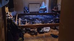 Incendio sofocado en Gij�n