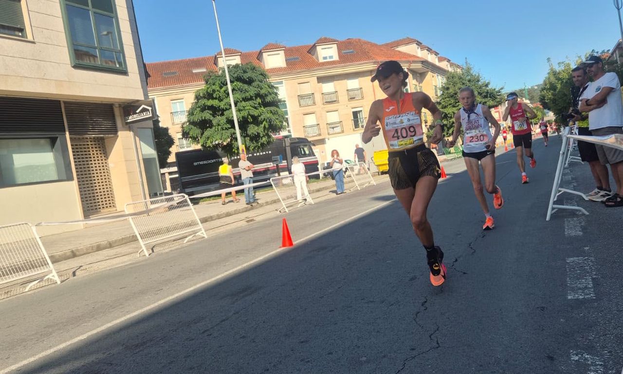 La emoción de Verdeliss al quedar sexta en el campeonato del mundo de 100 kilómetros: «Gracias a tanta gente en Ames animando a pleno pulmón»