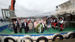 Rianxo record� a sus marineros fallecidos