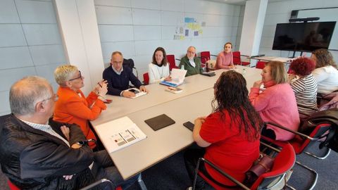 Reuni�n consejer�a Salud con entidades para el Pacto por la Salud mental.