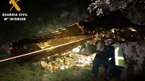 Rescate a un hombre de 82 aos en la Va Ferrata del Desfiladero de la Hermida