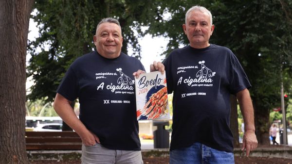 Los organizadores de la cigalada de Boedo, que este a�o celebra su vig�sima edici�n