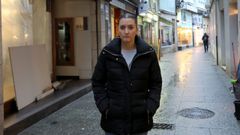 Isabel M�ndez, xerente do Centro Comercial Hist�rico de Viveiro