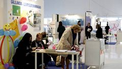 Uno de los estands de Expocoru�a.