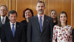Los Reyes celebran las Audiencias mientras el Reconquista recibe a los invitados