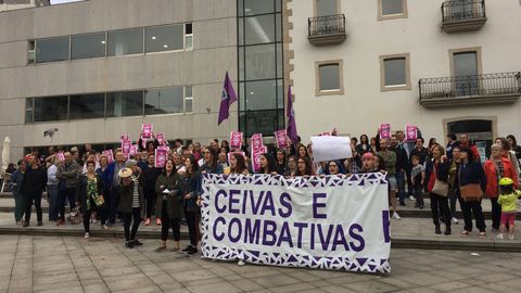 Concentraci�n contra el auto que deja en libertad a los miembros de La Manada