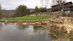 El Mi�o inunda las termas