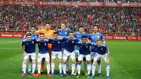 Alineacin del Real Oviedo ante el Sporting