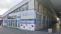 Estado actual del inmueble, que carece de uso tras el desalojo de los comercios en mayo.