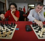 Doscientos ajedrecistas tomaron parte en la prueba. 