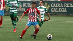 Iago Novo, durante su etapa en el Lugo B