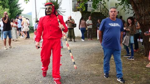 El personaje del Meco actu� en la romer�a de A Ermida, ahora declarada bien de inter�s cultural