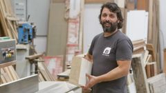 Bruno Vigo Garrote, due�o de la carpinter�a que lleva sus apellidos
