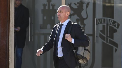 Rubiales, en la Audiencia Nacional, este jueves