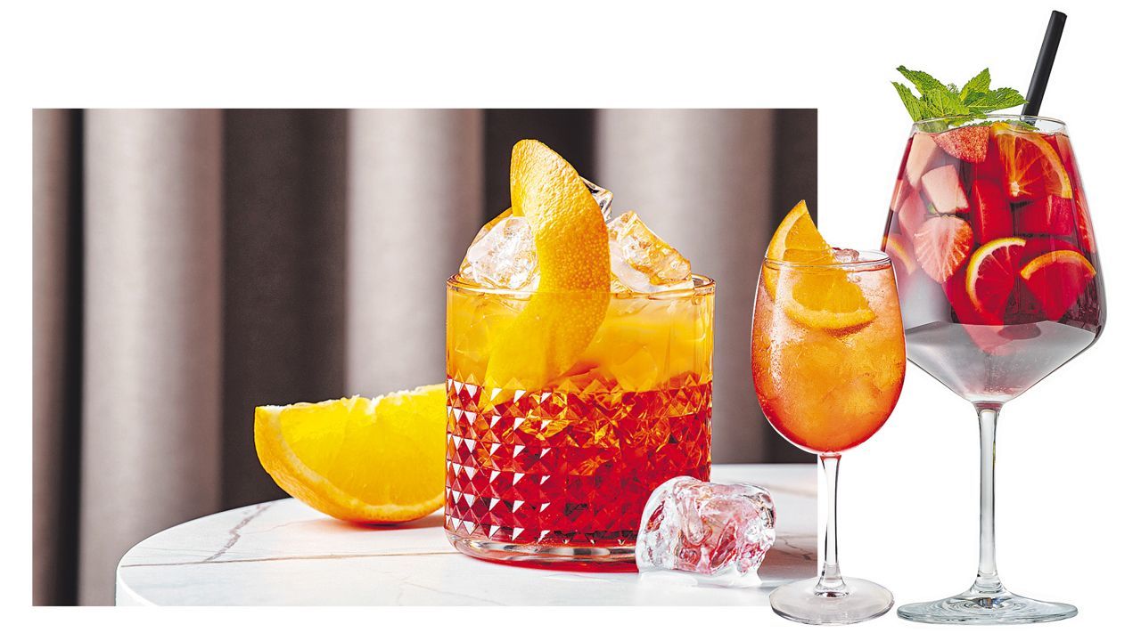 Cócteles con vino para los que mezclan el grano con la uva