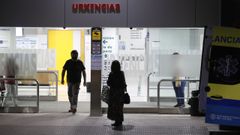 Entrada de Urgencias en el Hospital Universitario A Coru�a (Chuac)