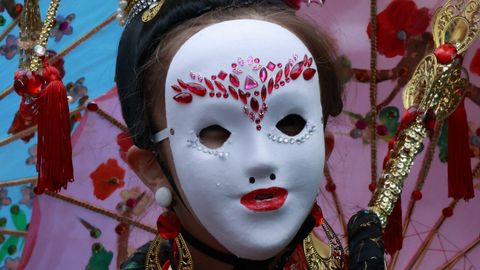 Concurso infantil y familiar de choqueiros en Monte Alto