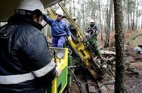 En la primera fase de los sondeos hubo cinco m�quinas trabajando y ahora ser�n cinco.