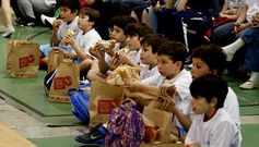Los jugadores m�s j�venes disfrutaron del triangular.