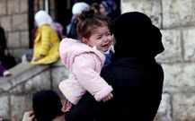 El 35 %  de los palestinos han huido del campamento.